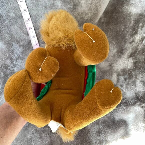 Vintage Christmas Camel Plush Tis The Season Red Y2K Stuffed Animal Toy w/ TAGS - Picture 12 of 12